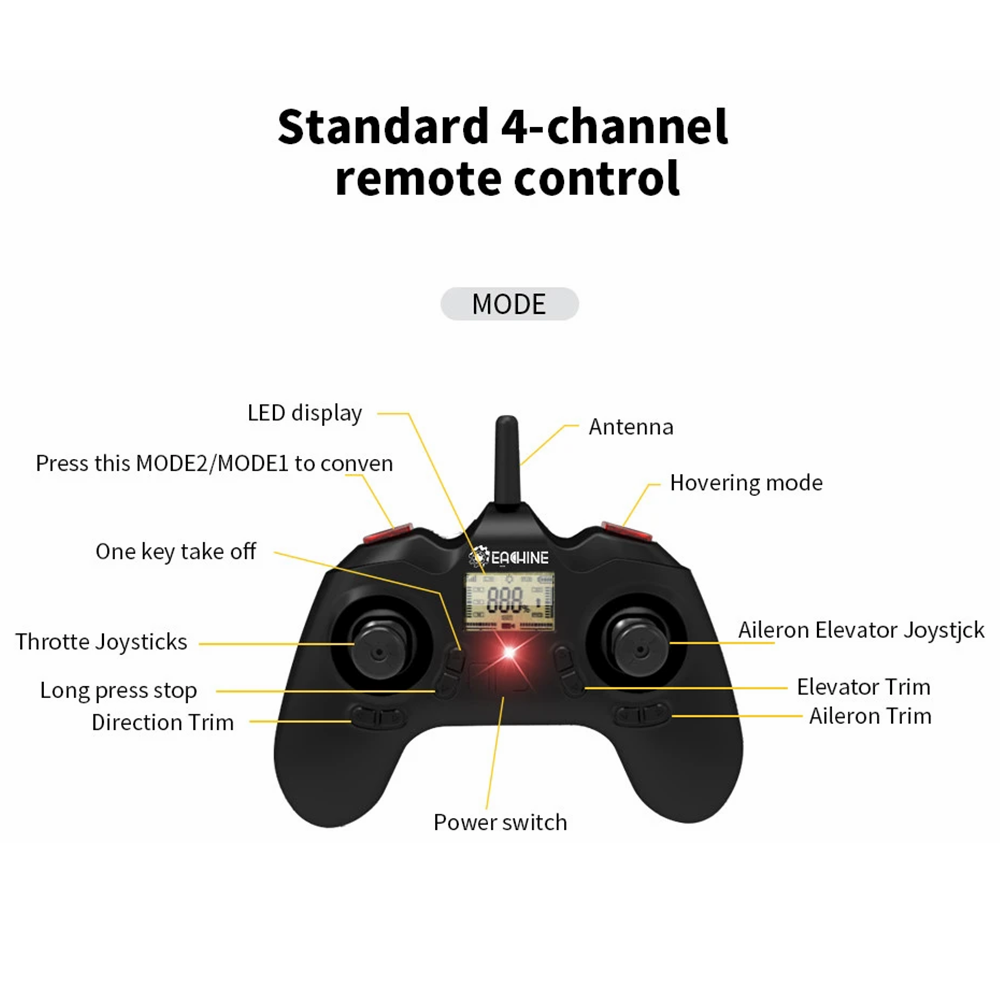 Eachine E130 RC Helicopter Parts 4 CH Remote Control