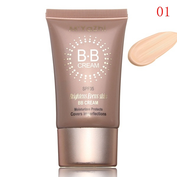 Natural Color BB Cream Face Isolation Blemish Moisturizing Skin Make-Up Base Smooth Cover Foundation