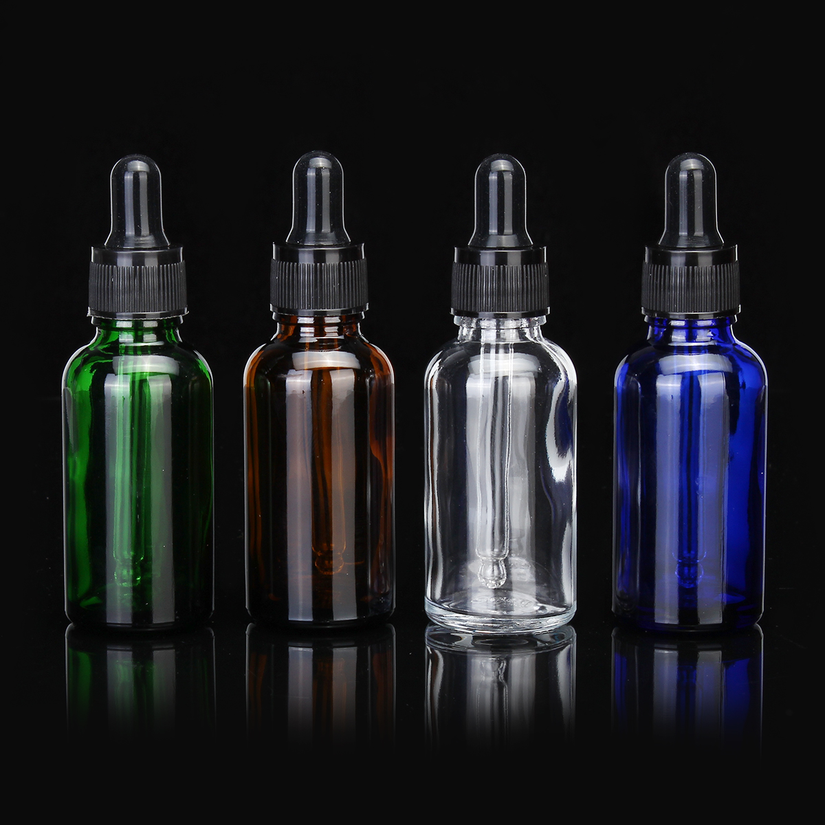 30ml Glass Bottle Eye Dropper Essential Oils Container Sprayer Essential Oil Spraying Bottle