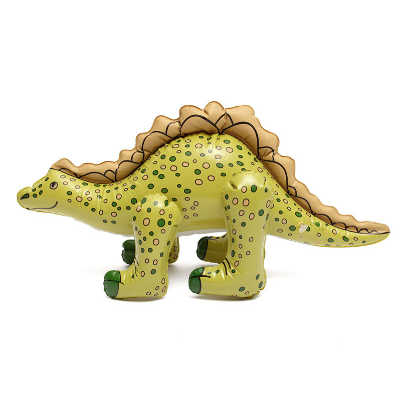 

Inflatable Blow Up Dinosaur Stegosaurus 73*35cm Children Kids Party Swim Pool Beach Toy