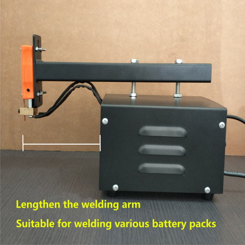 220V 3KW Battery Spot Welding Machine Extended Arm Welding Machine with Pulse & Current Display 66
