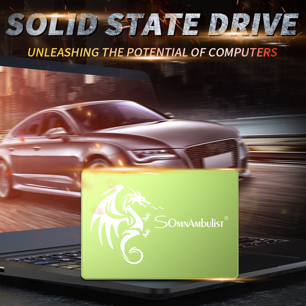 Somnambulist 2.5inch SATA 3 SSD Solid State Drives Built-in External Hard Drive 960GB 480GB 240GB 120GB Hard Disk for Desktop Laptop
