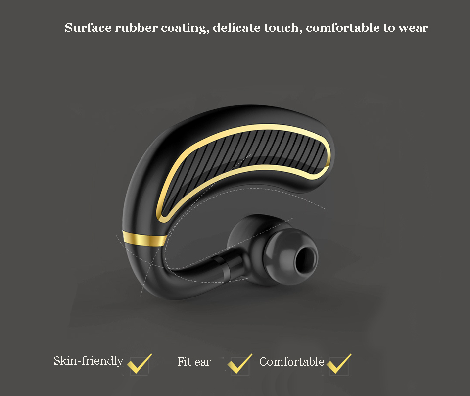 K21 300mAh Sport Uniaural Bluetooth Earphone Headset With Mic Business Sweatproof Waterproof 14