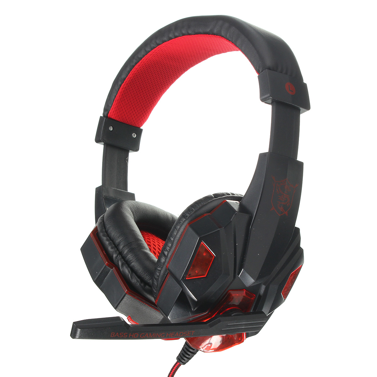 USB 3.5mm LED Surround Stereo Gaming Headset Headbrand Headphone With Mic 11
