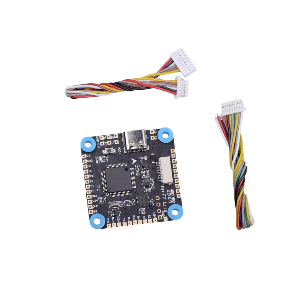 30.5*30.5mm Racerstar AirF7 Lite 3-6S Flight Controller MPU6000 w/DJI HD OSD 5V 3A & 9V 3A BEC Compatibled with TBS Nano Receiver for FPV Racing RC Drone - Photo: 9