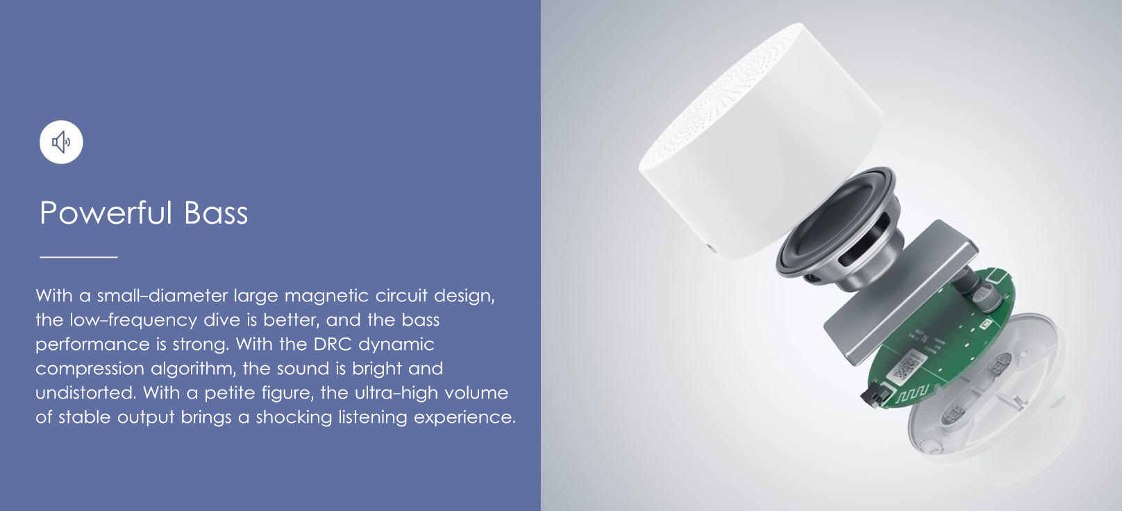 Xiaomi AI Portable Version Wireless Bluetooth Speaker Smart Voice Control Handsfree Bass Speaker 9