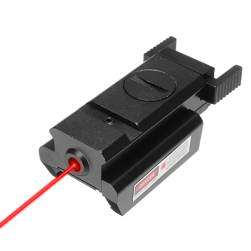 Low Profile Red Laser Sight Beam Dot Sight Scope Tactical Picatinny 20mm Rail Mount 13
