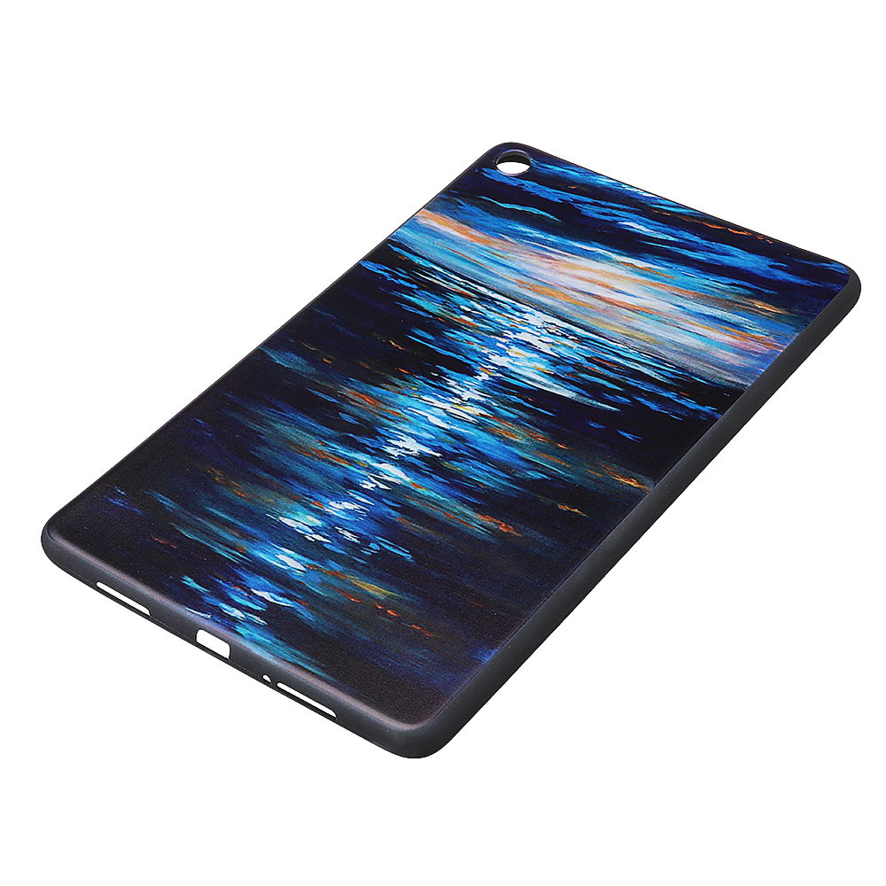 TPU Back Case Cover Tablet Case for Mipad 4 Plus - Sunset Version