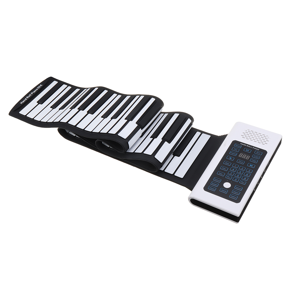 Bora BR-A88 88 Standard Keys Foldable Portable Electronic Keyboard Roll Up Piano