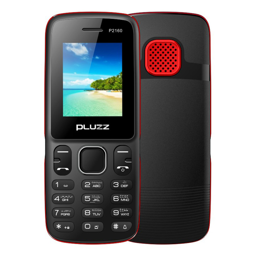 

PLUZZ P2160 1.77'' 800mAh FM Radio MP3 With LED Flashlight Dual SIM Card Feature Phone