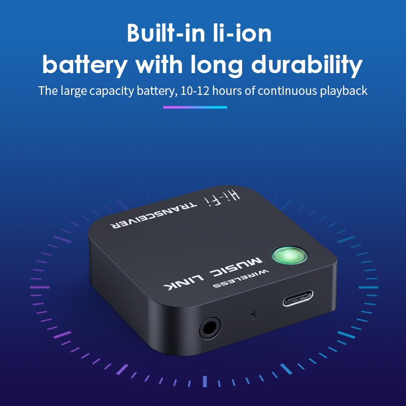 TRX30 bluetooth 5.2 Transceiver Audio 2 in 1 Transmitter and Receiver RX/TX Mode Wireless bluetooth  for bluetooth Speaker TV