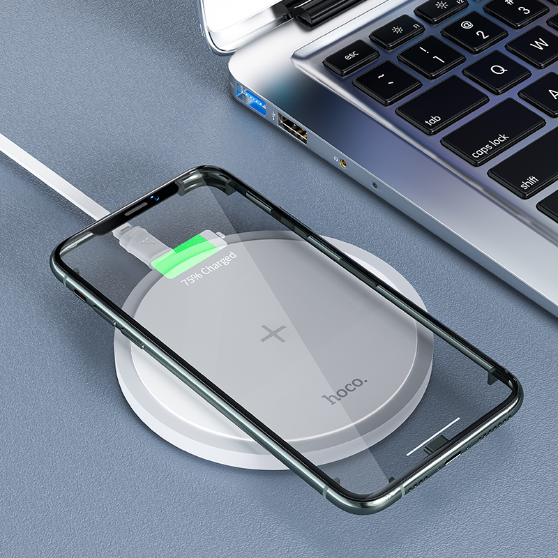 HOCO CW26 Wireless Charger 7.5W / 10W / 15W for iPhone 14 Pro Max for Samsung for Xiaomi 13 for TWS Headsets