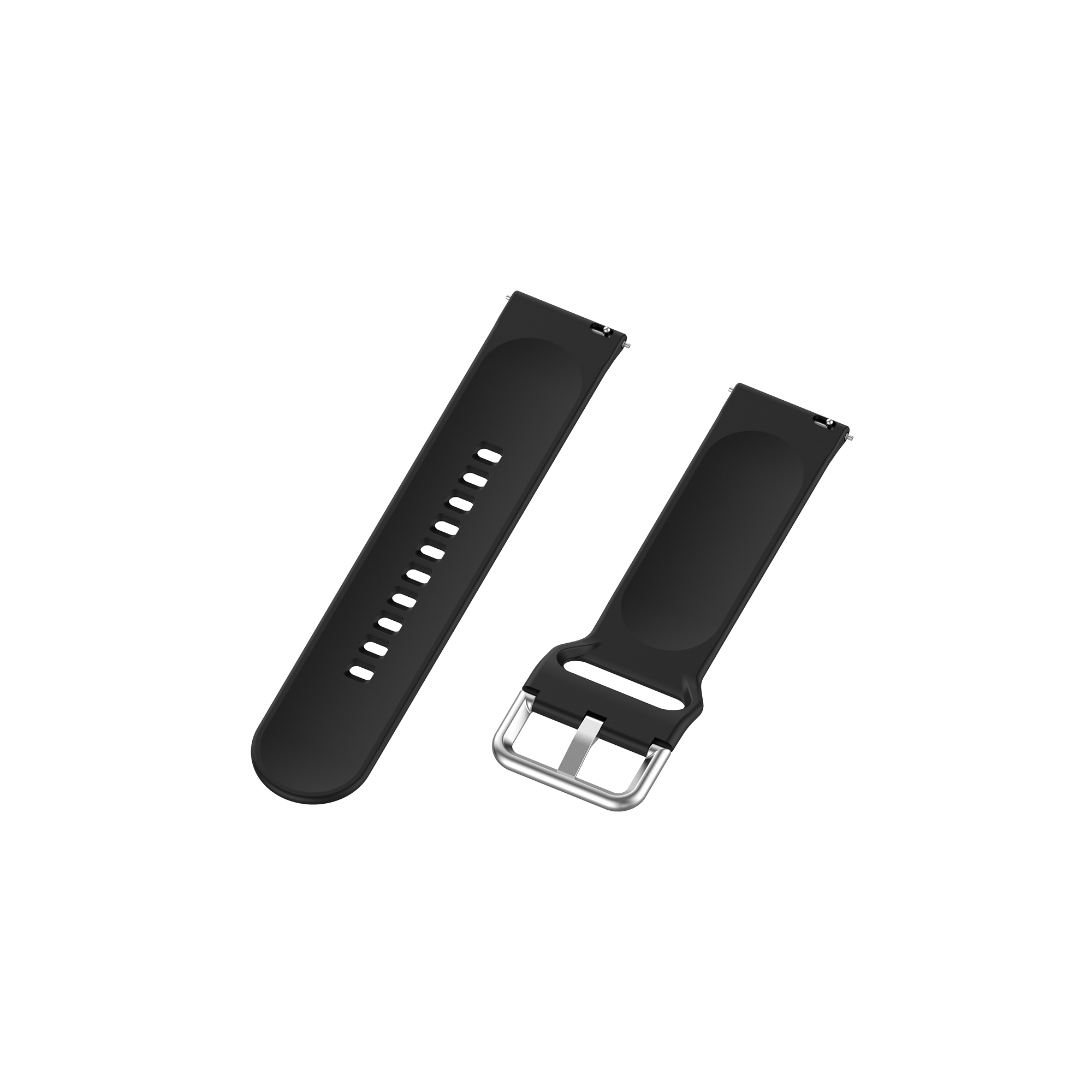 Bakeey 22mm Multi-color Silicone Siver Buckle Replacement Strap Smart Watch Band For Huawei Watch GT2 PRO