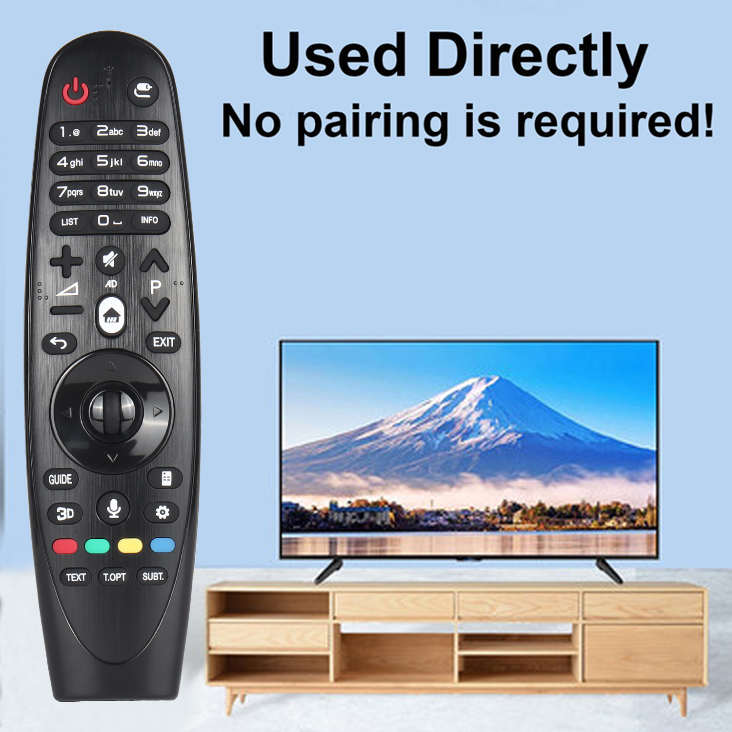 AN-MR600 New IR Remote Control for LG Smart TV 43UF770T 49UF770T 55UF850T 60UF770V 65UF770T with No Voice Magic Pointer Function