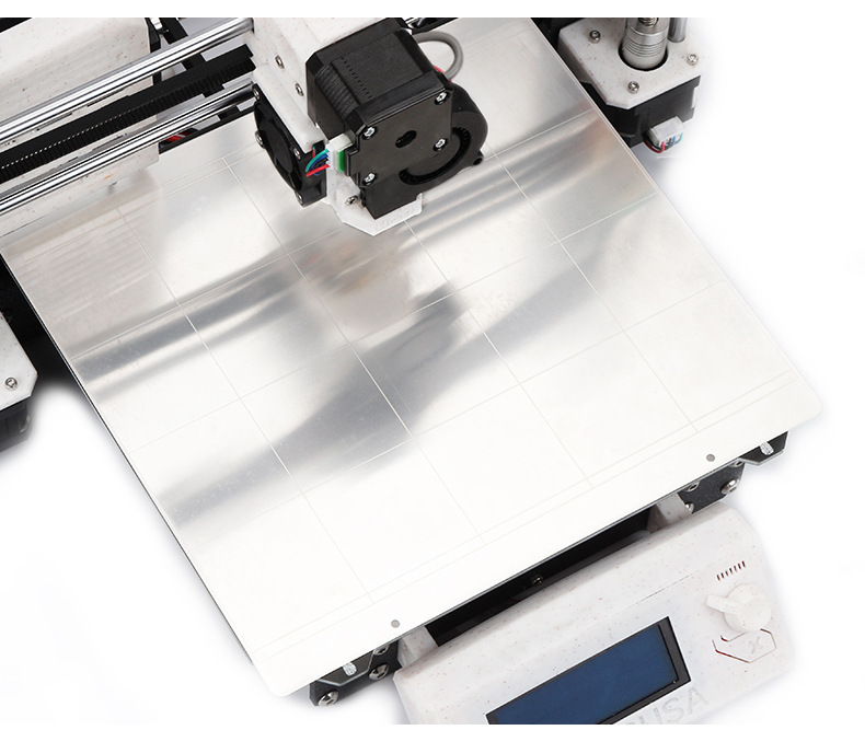 253.8x241mm Mk3 Mk52 Spring Steel Iron Heated Bed Sheet + Platform Sticker With 3M Backing Glue For Prusa i3 3D Printer Part 36