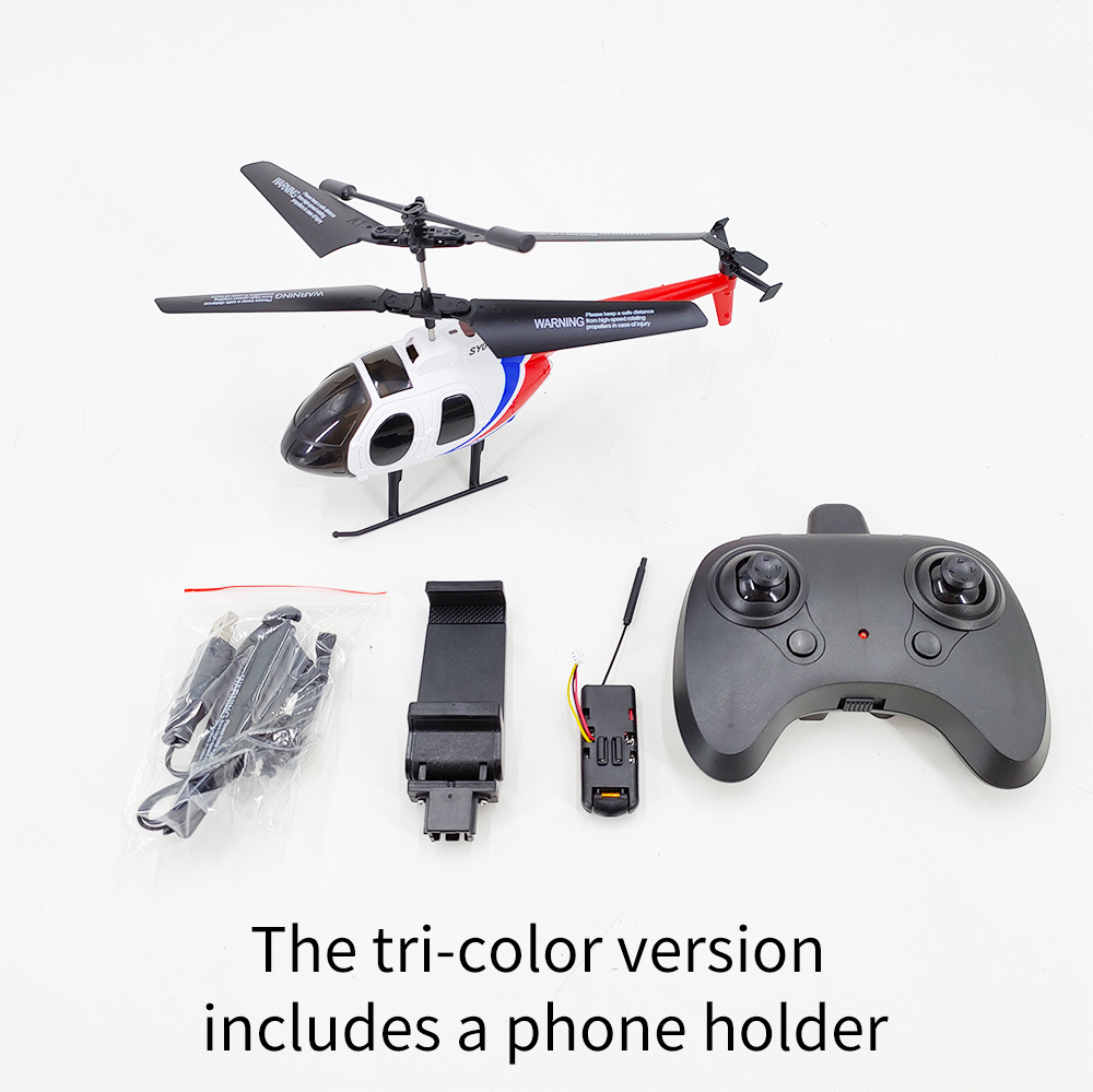 SY017 2.4G 3.5CH Gyroscope 720P Camera Altitude Hold RC Helicopter RTF