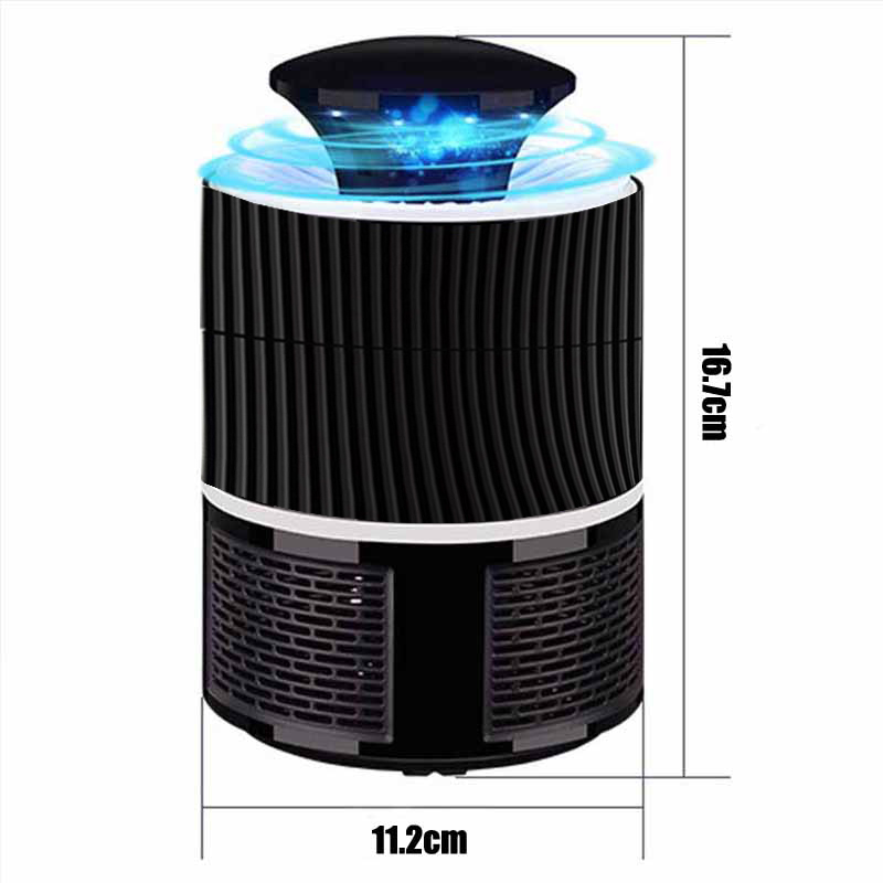 5W LED Mosquito Killer Lamp USB Insect Killer Lamp Bulb Non-Radiative Pest Mosquito Trap Light For Camping 16
