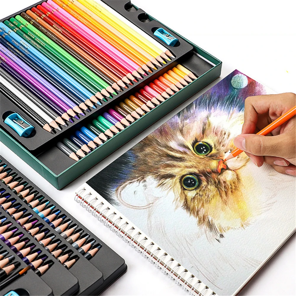 Saldi Set di matite colorate OBOS 48/72/120/150 colori Set di