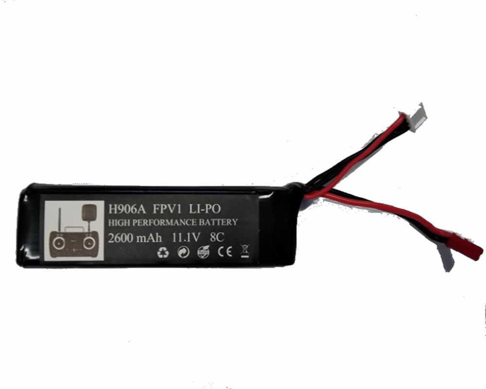 11.1V 2600mAh 8C High Profile Remote Controller Battery and Charger Set for Hubsan H501S H501A FPV1 H906A - Photo: 3