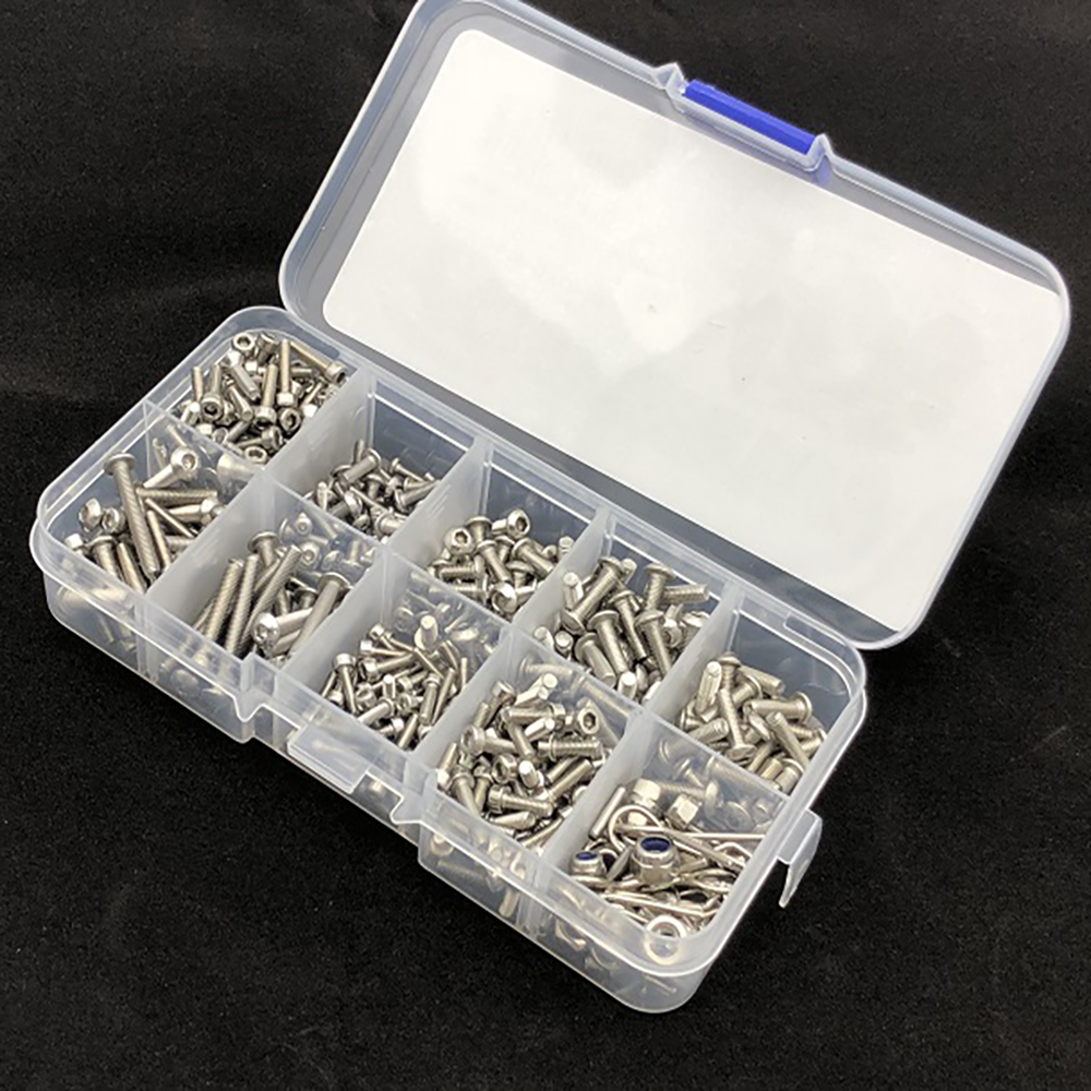 Screw Box For TRX4 Tactical Edition 82056-4 Stainless Steel Screws RC Car Parts - Photo: 4