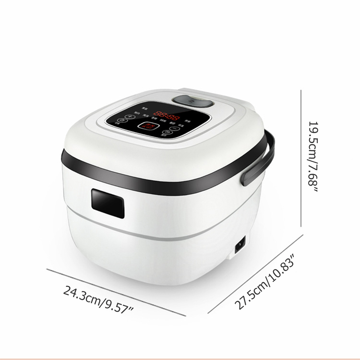 2.5L 400W Smart Mini Multifunctional Rice Cooker for Home Dormitory Household Mini Cooking Machine