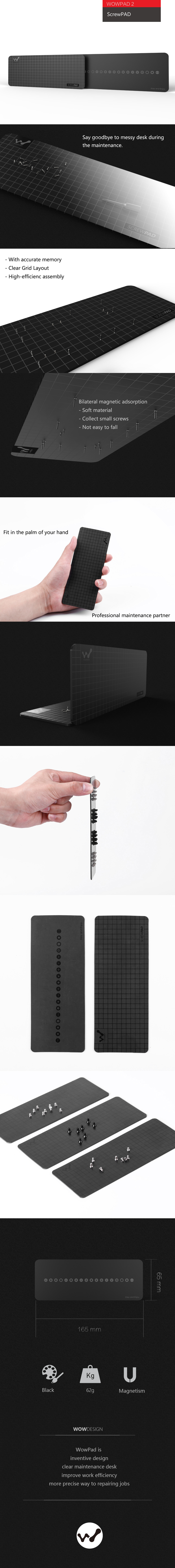 Xiaomi Wowpad 2 Magnetic Screw Pad