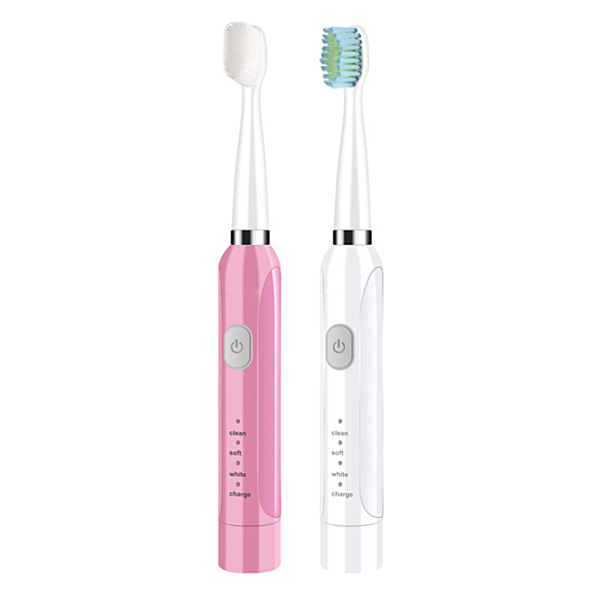 

4 Stalls Electric Toothbrush USB Rechargeable Soft Toothbrush Sonic Wave Vibration Waterproof