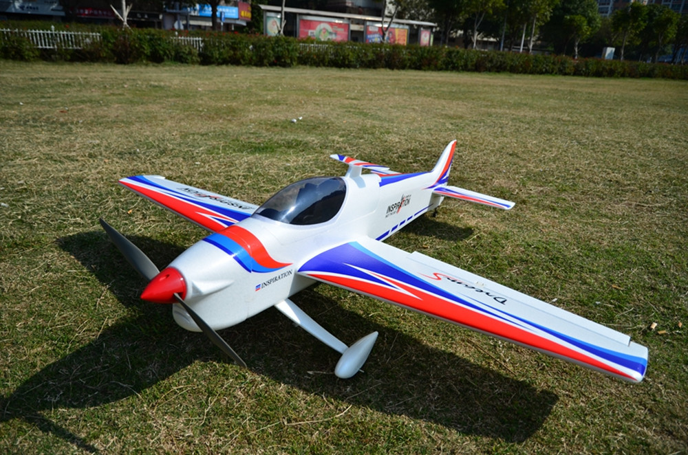 50E/50 Class 1380mm Wingspan EPO F3A Electric Fixed Wing RC Airplane KIT - Photo: 3