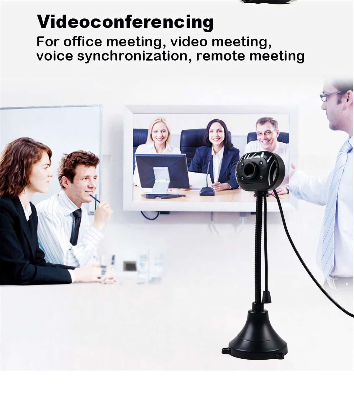 480P HD Webcam CMOS USB 2.0 Wired Computer Web Camera Built-in Microphone Camera for Desktop Computer Notebook PC