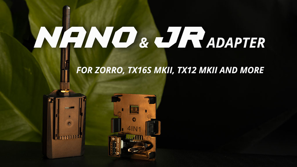 RadioMaster Micro 2.4GHz RM 4-in-1 Multiprotocol Module - JR / Nano For Zorro Boxer TX16S MKII TX12 MKII Radio Transmitter