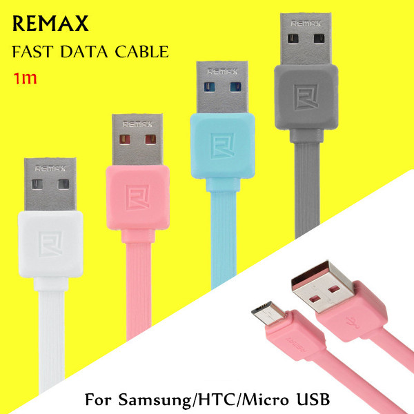 Remax Micro USB 1m/3.28ft Cable For Samsung Lenovo Xiaomi Huawei