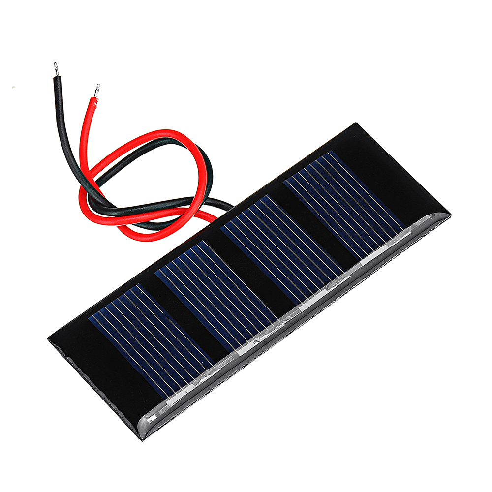 0.2W 2V 78.8*28.3mm Mini Polycrystalline Silicon Epoxy Board Solar Panel for DIY Part 10