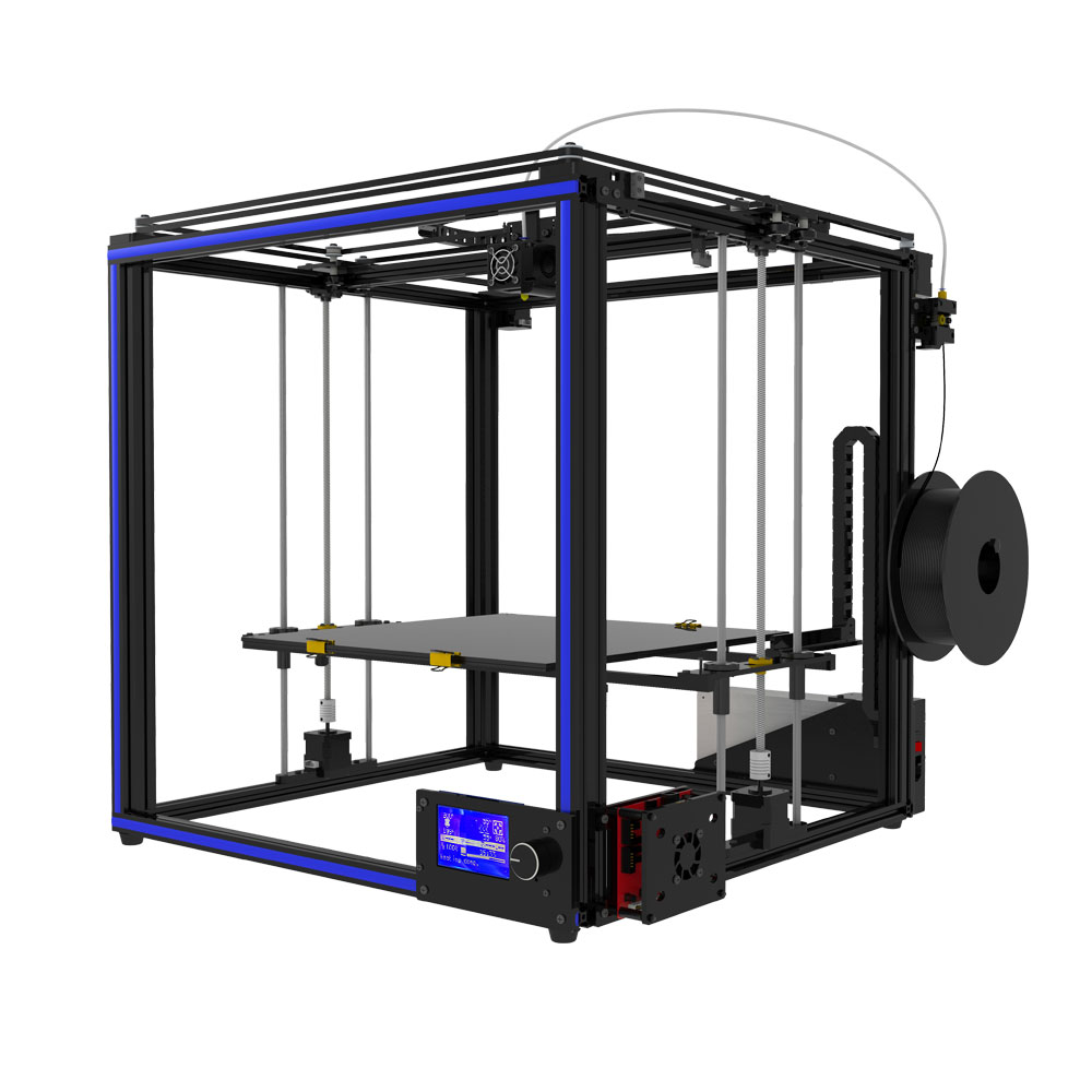 

TRONXY® X5S-400 DIY Aluminum 3D Printer Kit 400*400*400mm Large Printing Size With Dual Z-axis Rod/HD LCD Screen/Double Fan 1.75mm 0.4mm Nozzle