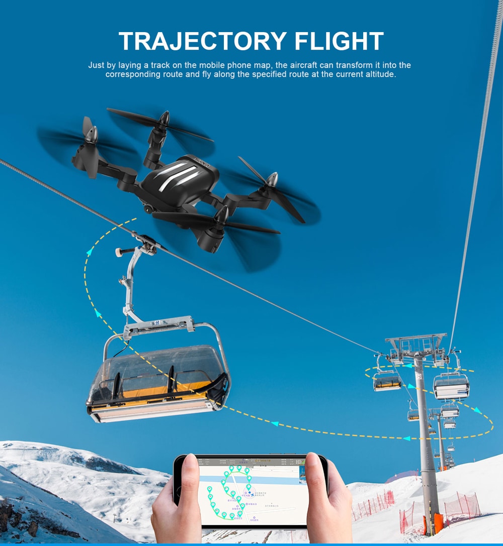 BAYANGTOYS X28 GPS 5G WiFi 1080P FPV Follow Me Foldable Brushless RC Drone Quadcopter RTF - Photo: 8