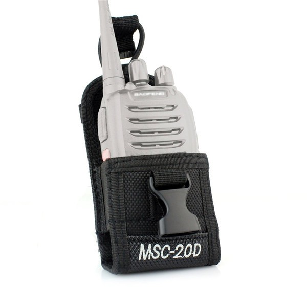 MSC-20D Multi-function Radio Case Holder for Baofeng H777 BF-666S/777S/888S Kenwood Yaesu Icom Motorola