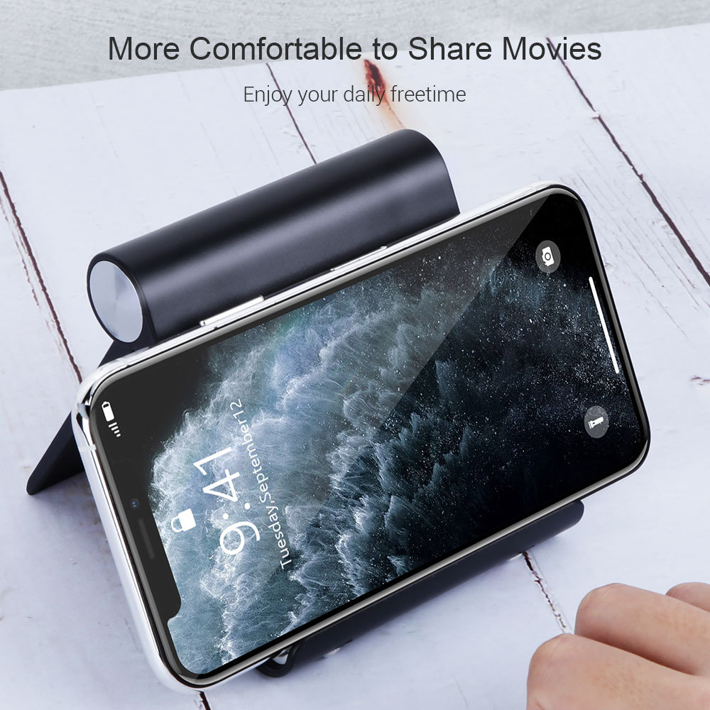 RAXFLY Tablet/ Phone Holder Portable Foldable Online Learning Live Streaming Desktop Stand Tablet Phone Holder for iPhone 12 Pro Poco M3 for Samsung Galaxy S21
