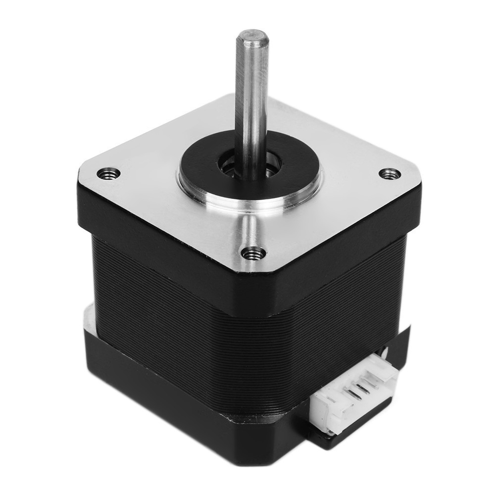 Machifit NEMA17 Stepper Motor with 400mm T8 Lead Screw Mounted Ball Bearing and Shaft Coupling