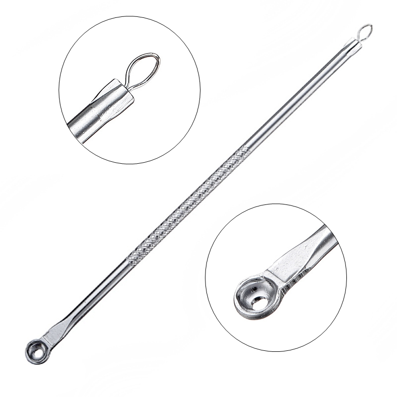 Stainless Blackhead Comedone Acne Extractor Remover Tool
