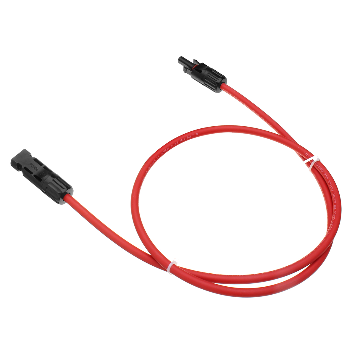 1M AWG10 Black or Red MC4 Connector Solar Panel Extension Cable Wire 14