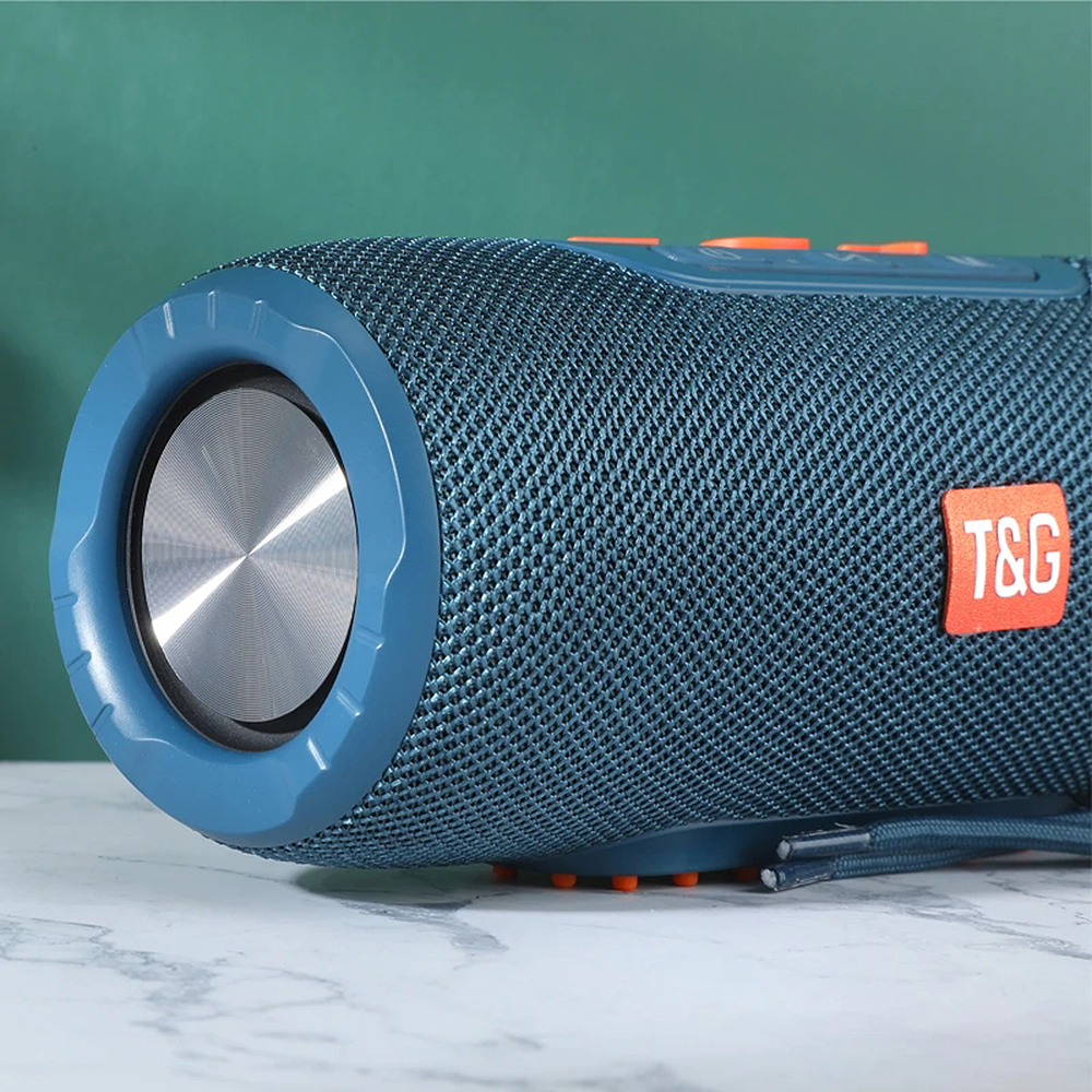 TG341 10W TWS bluetooth V5.3 Speaker Dual 52mm Dynmaic Unit 360° Bass Subwoofer 1500mAh Battery Waterproof 0.5KG Lightweight Outdoors Travel Soundbox