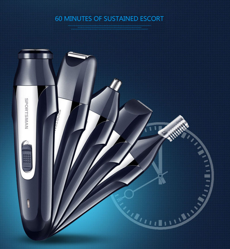 5 in 1 Electric Hair Clipper for Men and Women