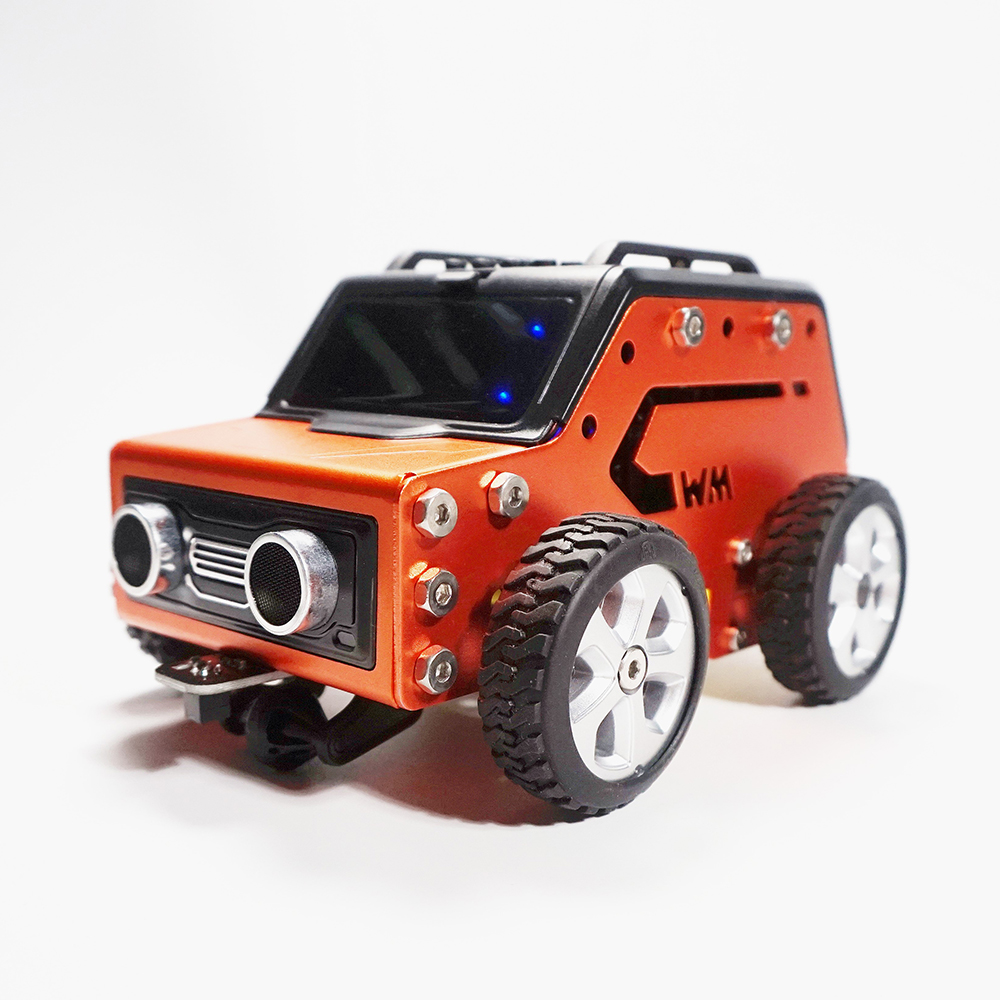WeeeMake WeeeBot Mini Smart RC Robot Car Infrared APP Control Programmable Obstale Avoidance Robot Car - Photo: 3