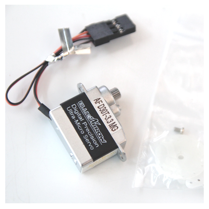 BLUEARROW AF D30T-3.3-MG Metal Gear 4.6g Micro Digital Servo for RC Helicopter Airplane