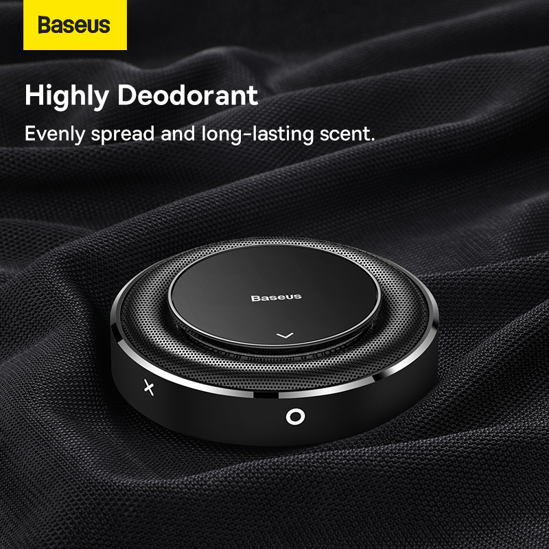 Baseus Car Air Freshener Smart Adjust Car Aroma Perfume Essential Oils Diffuser Car Fragrance For Auto Interior Accessories