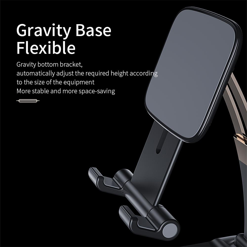 Essager Folding Telescopic Liftable Gravity Adjustable Desktop Mobile Phone Tablet Holder Stand for iPad Air for iPhone 12 XS 11 Pro POCO X3 NFC Mi10 