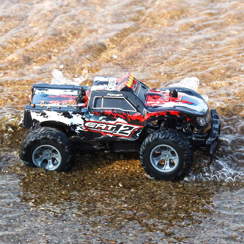 Eachine EAT12 1/28 RC Car 2.4G 35km/h High Speed Waterproof RTR Off-road RC Vehicle Model for Kids and Beginners - Photo: 14