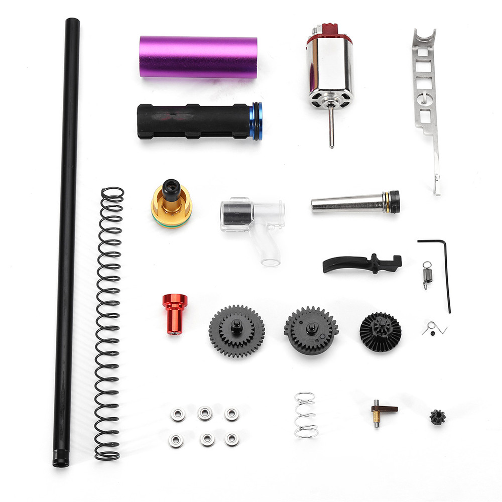 

Gearbox Upgrade Metal Replacement Accessories Kit For JINMING Gen9 M4A1 Water Gel Ball Blasting