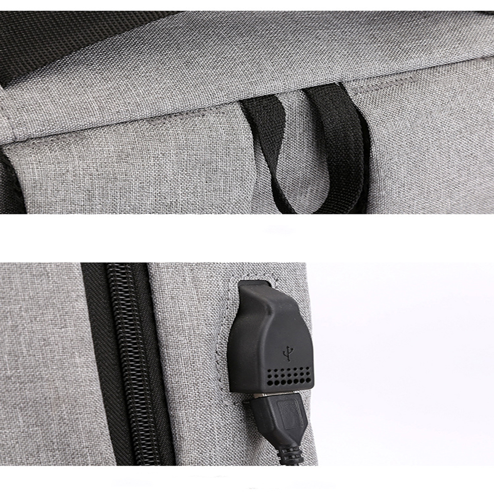 40L Enlarge Backpack USB External Charge Laptop Backpack Shoulders Men Women Fashion Waterproof Travel Backpack School Bag