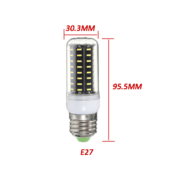 E14/E12/B22/G9/GU10/E27 LED Bulb 5W SMD 4014 72 500LM Pure White/Warm White Corn Light Lamp AC 220V