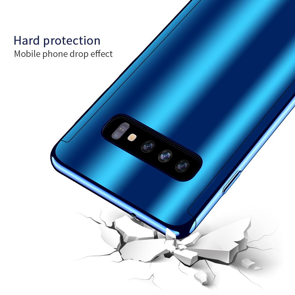 Bakeey Plating 360° Full Body PC Front+Back Cover Protective Case+HD Film For Samsung Galaxy S10e/S10/S10 Plus